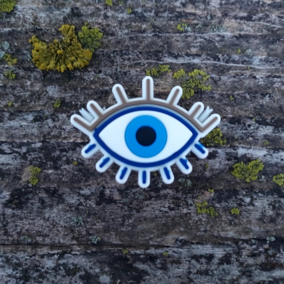 HUGE Bundle/Lot Evil Eye, Hamsa Hand of Fatima, YinYang Jibbitz Croc Charms NEW - Picture 8 of 14